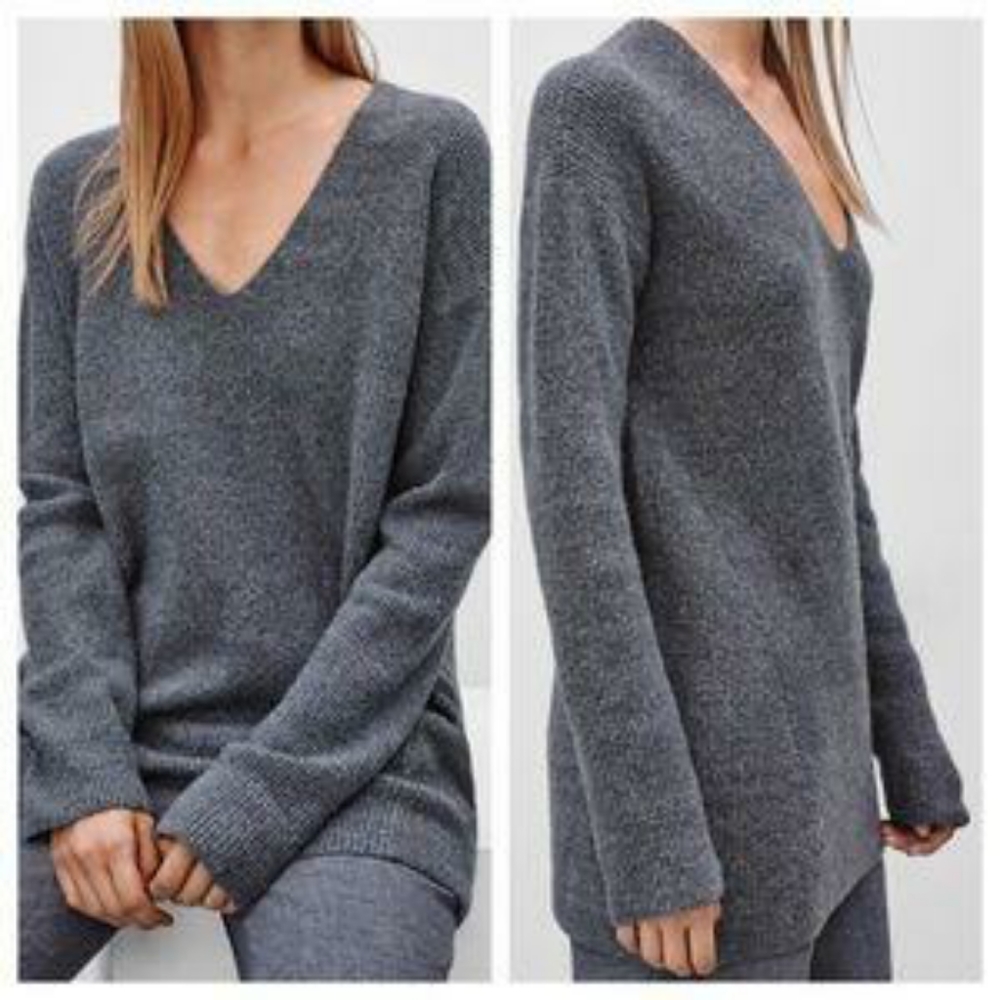 Wilfred EUC Grey Soft & Cosy Henon Sweater